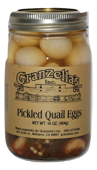 Spicy Pickled Quail Eggs