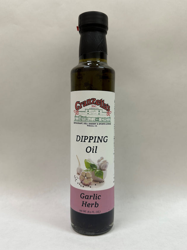 Garlic Herb Infused Dipping Oil