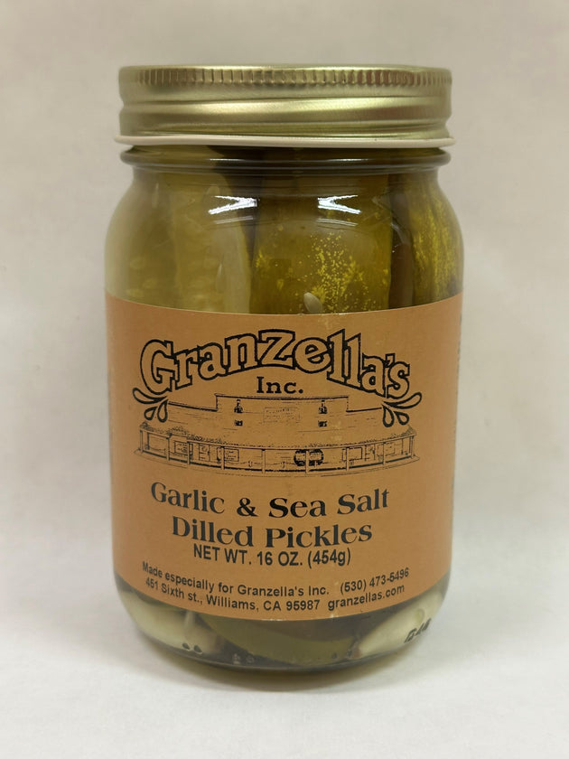 Garlic & Sea Salt Dilled Pickles