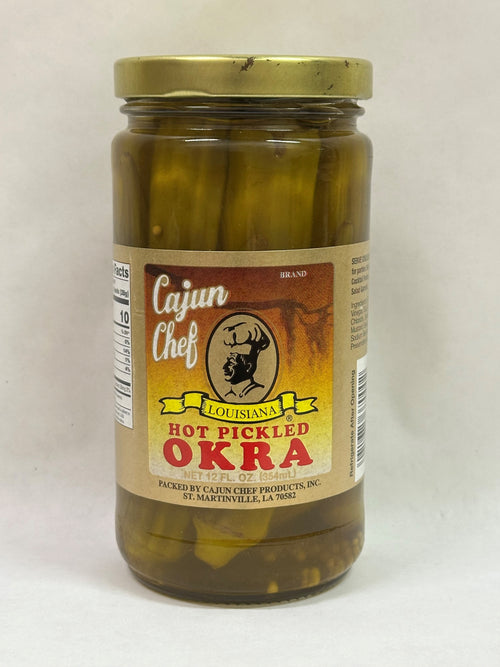 Hot Pickled Okra