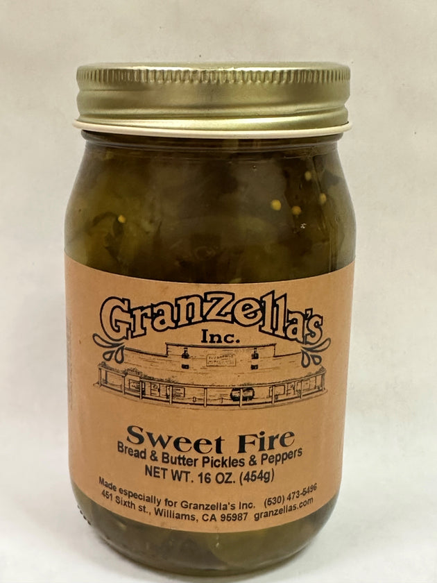 Sweet Fire Pickles & Peppers