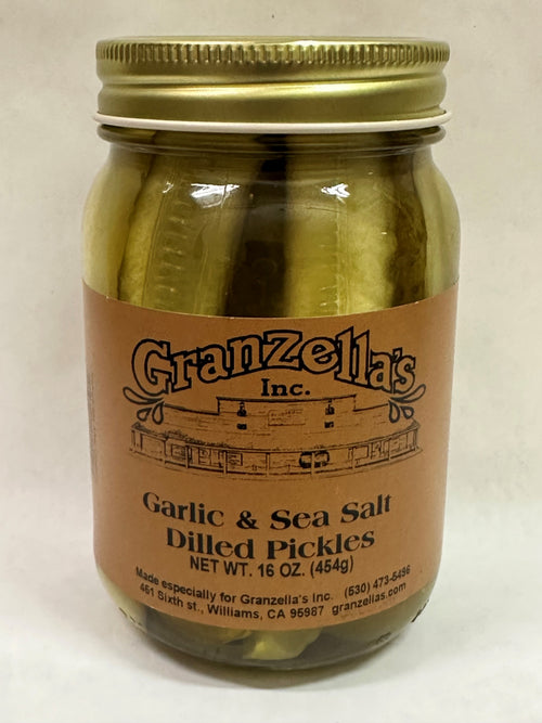 Garlic & Sea Salt Dill Pickles