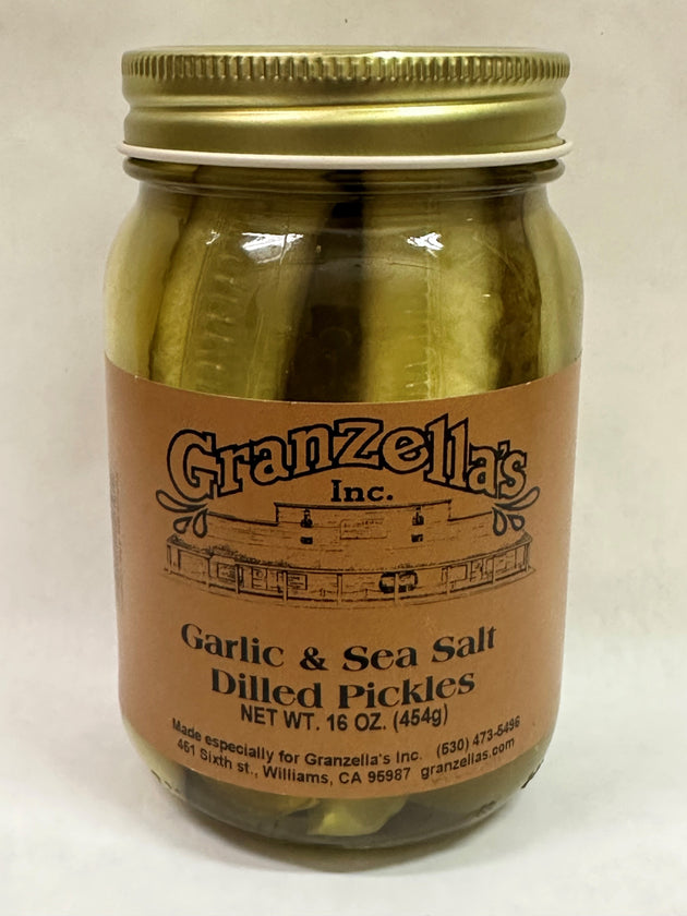 Garlic & Sea Salt Dill Pickles