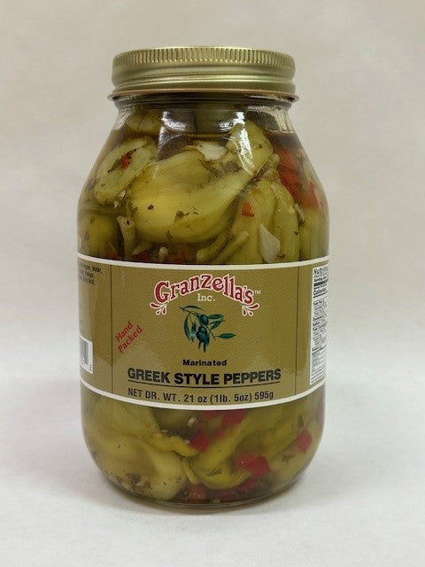 Marinated Greek Peppers