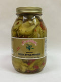 Marinated Greek Peppers