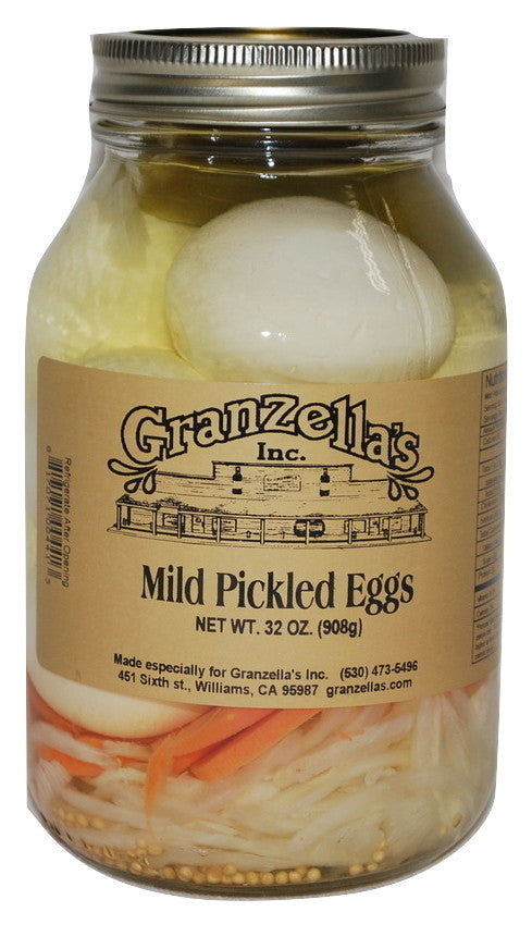 Mild Pickled Eggs